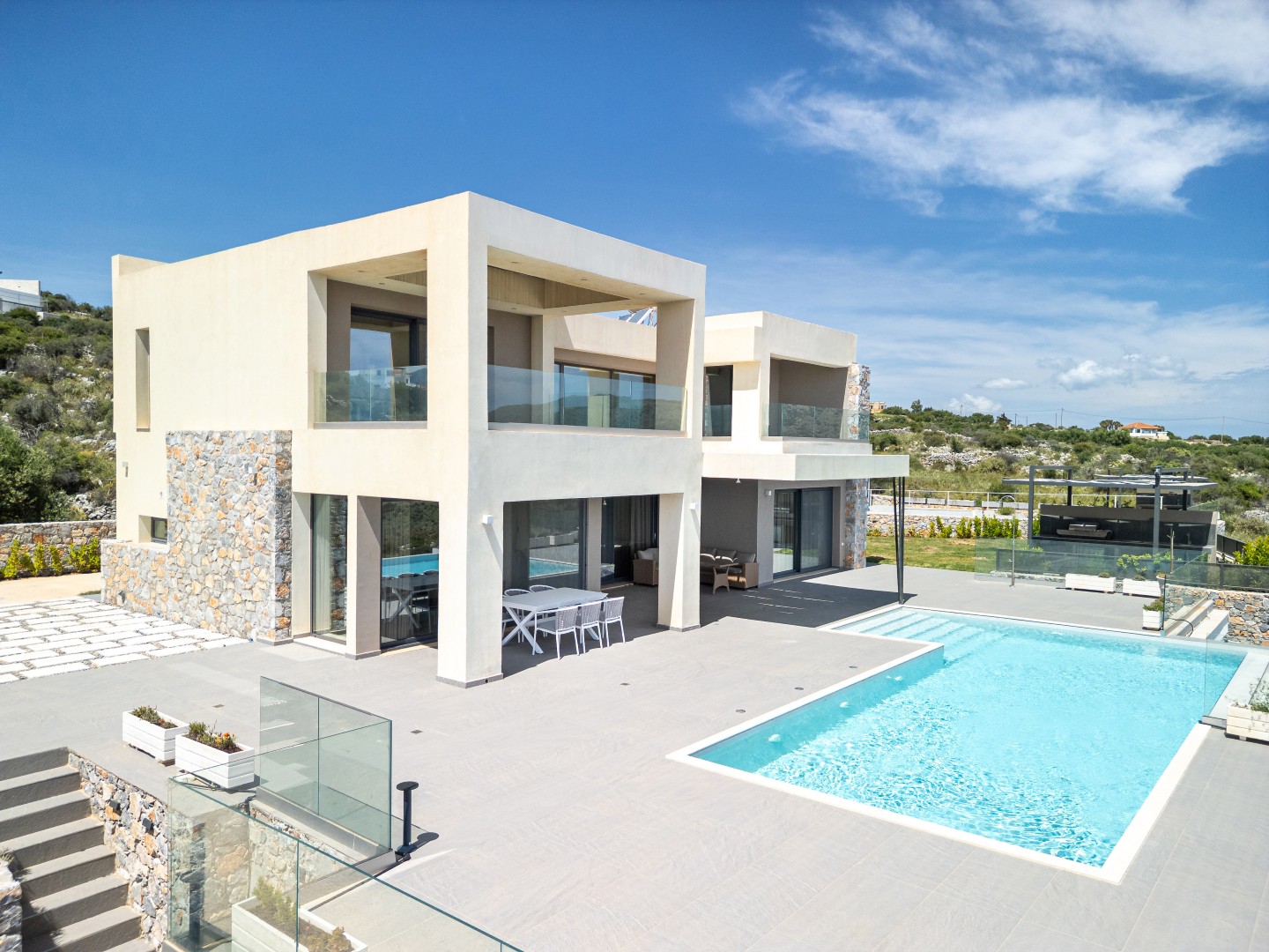Villa complex in Kefalas